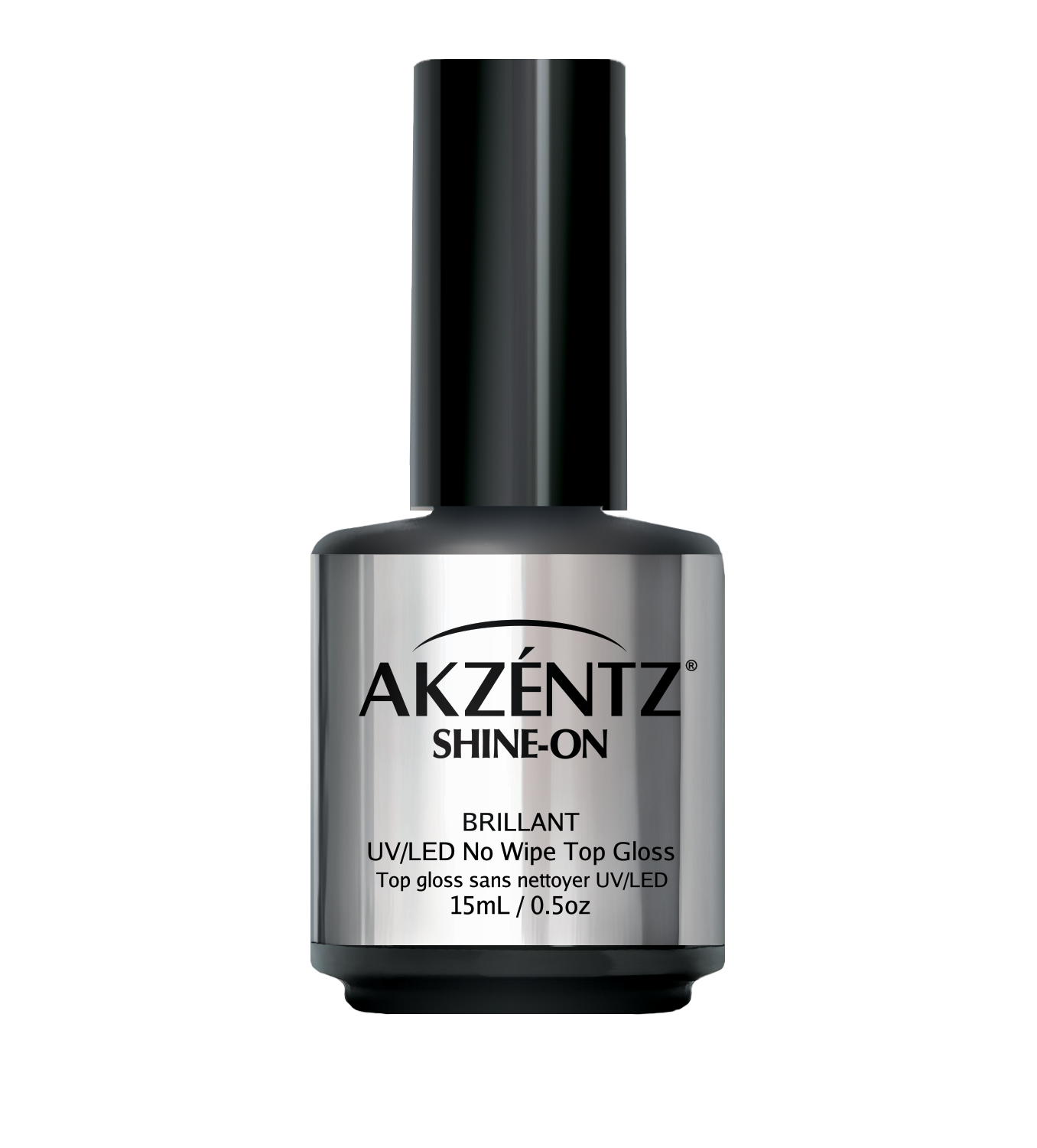 トップス shine Akzentz Shine On Top Gloss, No Wipe Gel Top Coats - Gellipop
