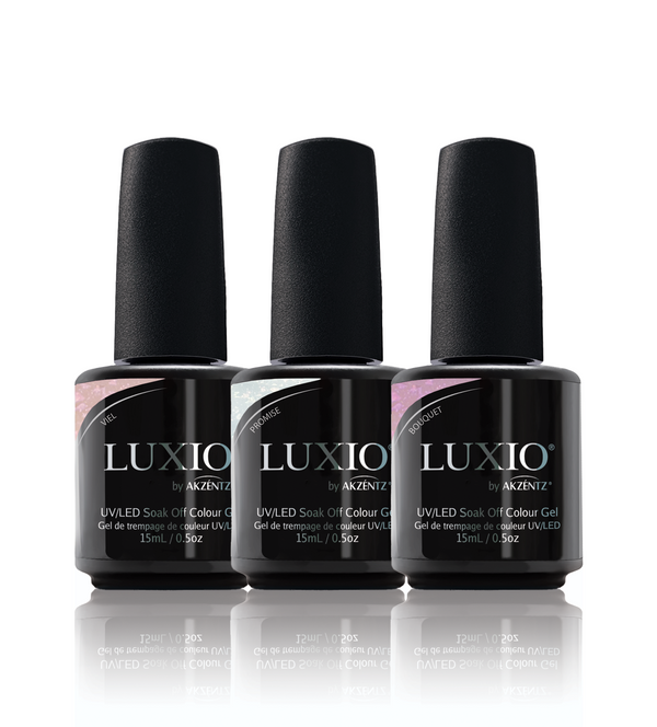LUXIO STUDIO N°11 BRIDAL Collection 15ml Full Size x 3 Colors