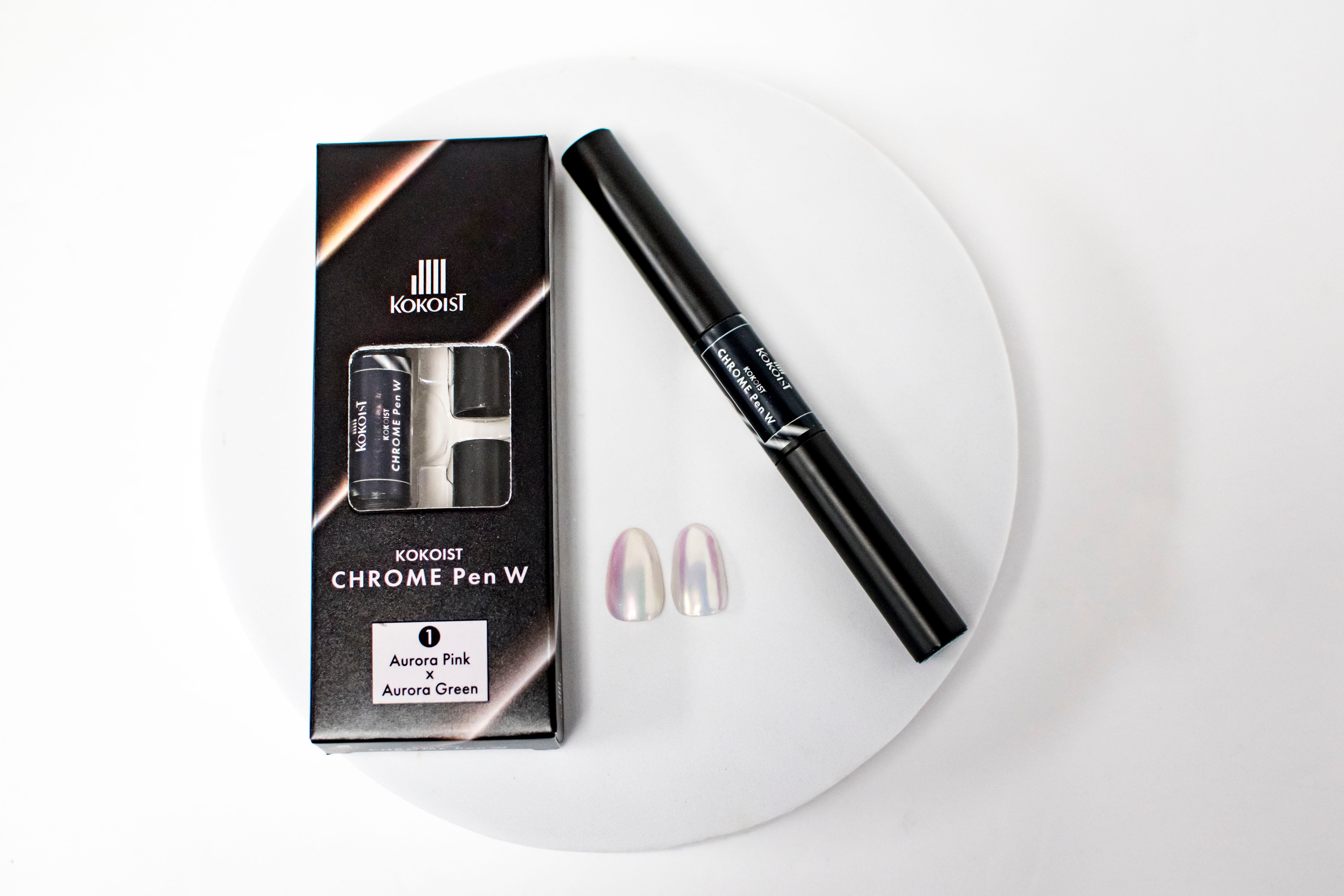 Chrome Pen W 01 Aurora Pink x Aurora Green