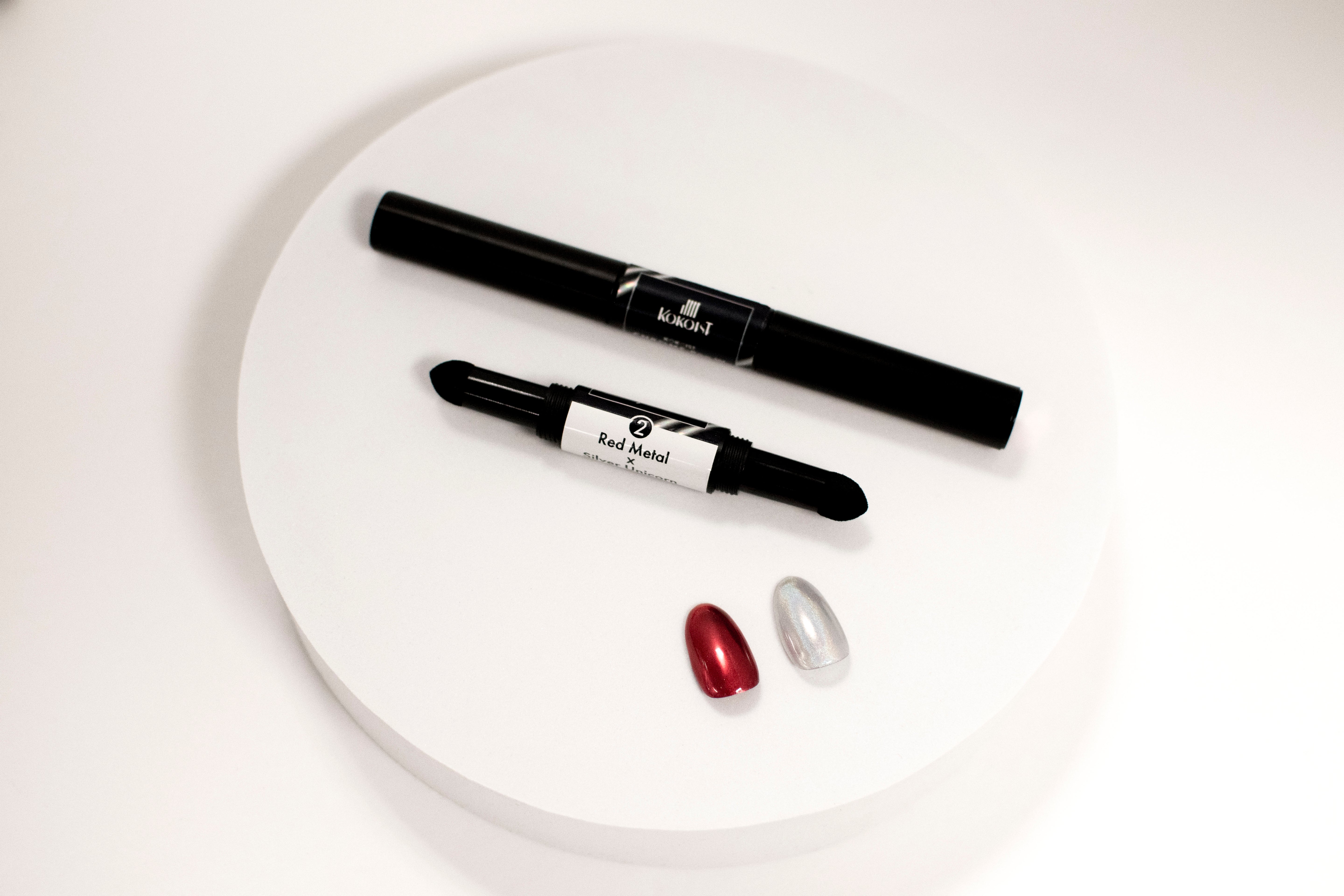 Chrome Pen W 02 Red Metal x Silver Unicorn