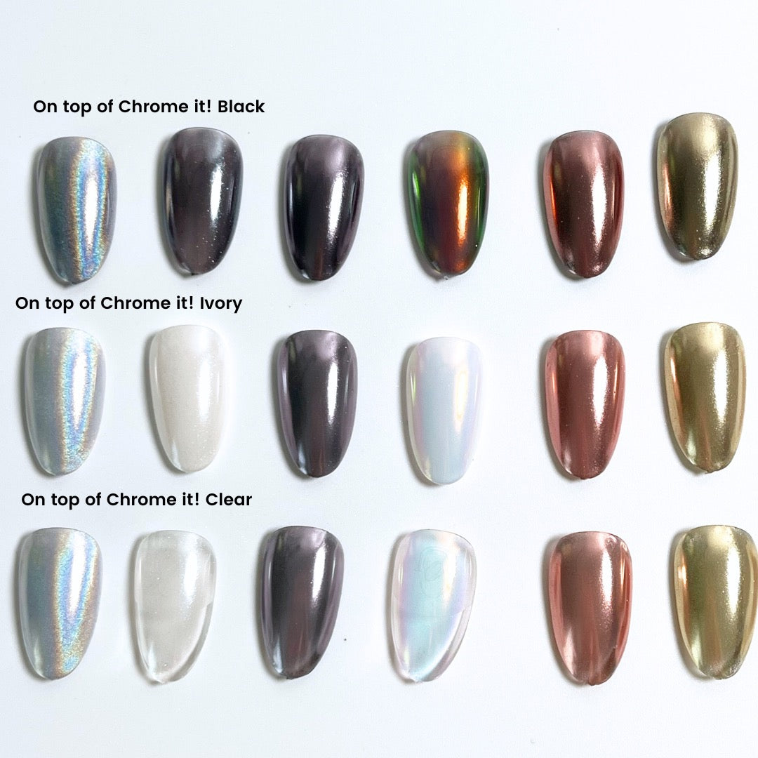 Nail Thoughts Chrome Classics Palette