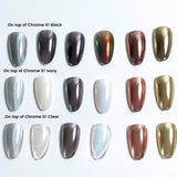NTT-CCBI Chrome It! Non-Wipe Gel 3 Colors