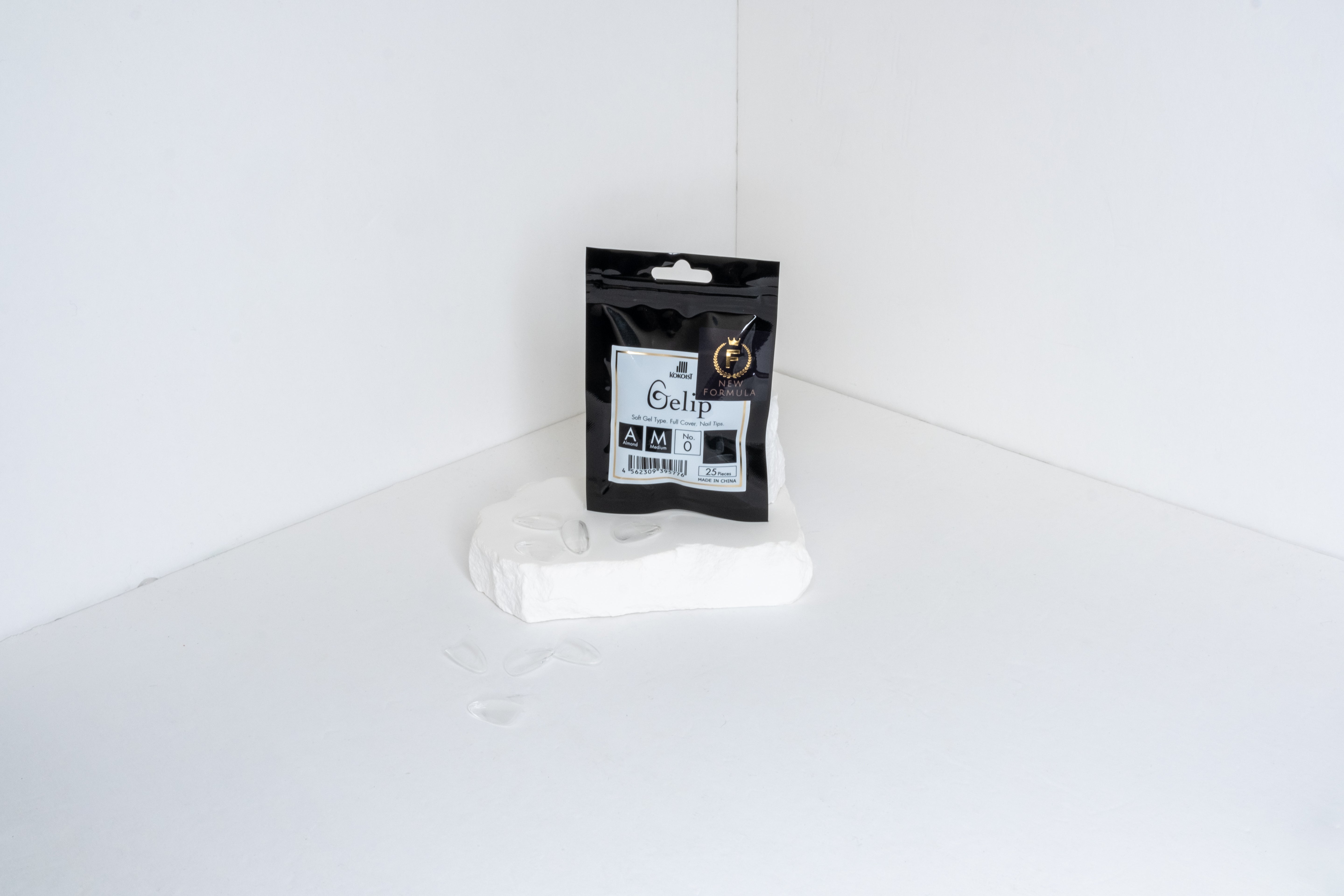 Gelip Almond Medium Refill Pack (New Formula) 25pc.