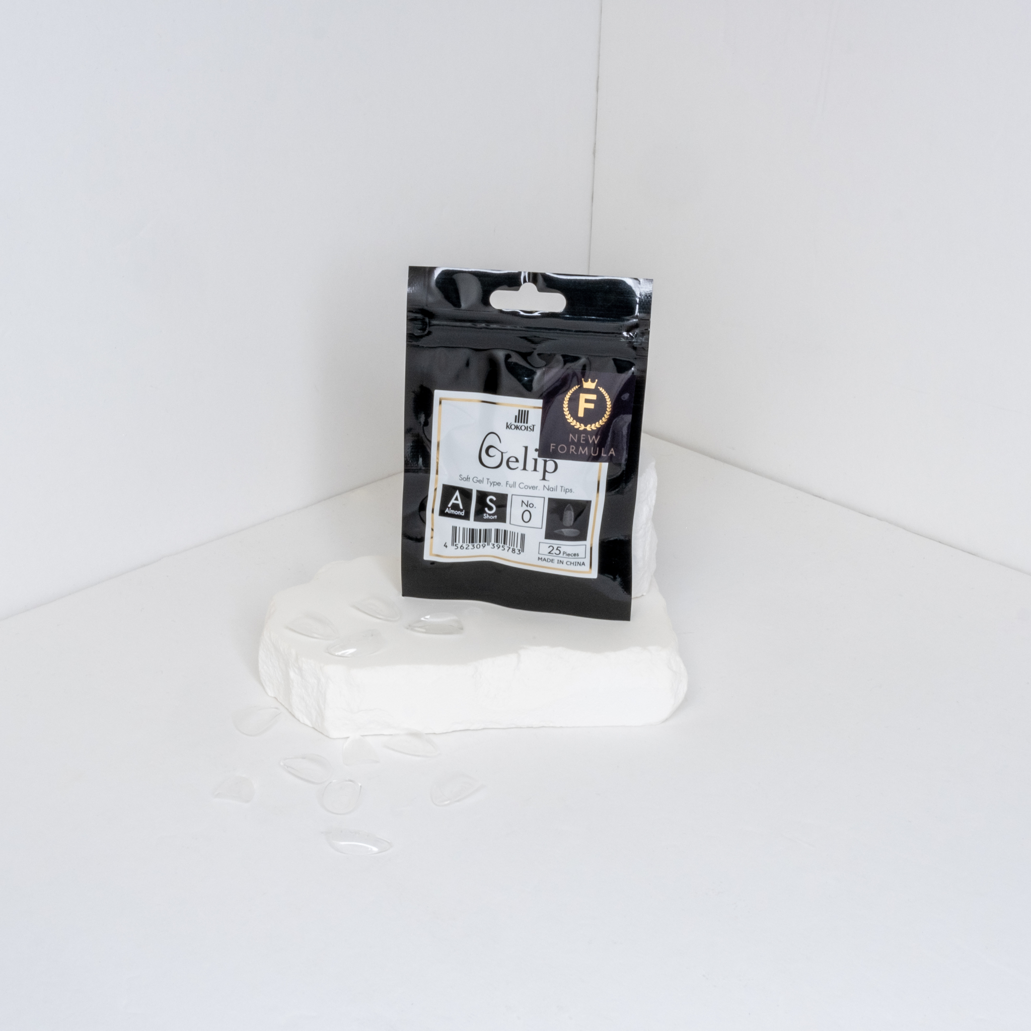 Gelip Almond Short Refill Pack (New Formula) 25pc.