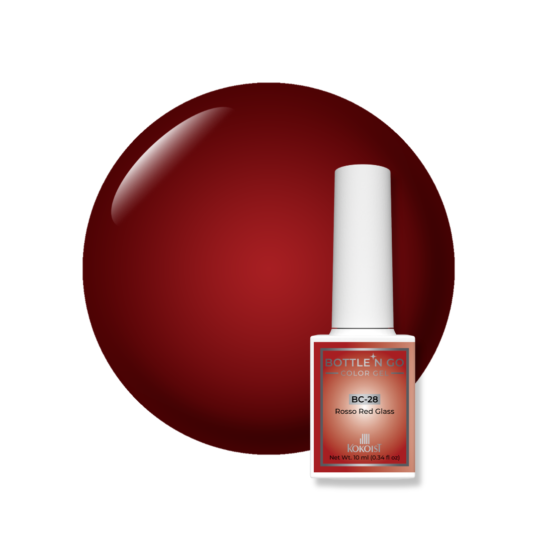 Bottle 'N Go BC-28 Rosso Red Glass