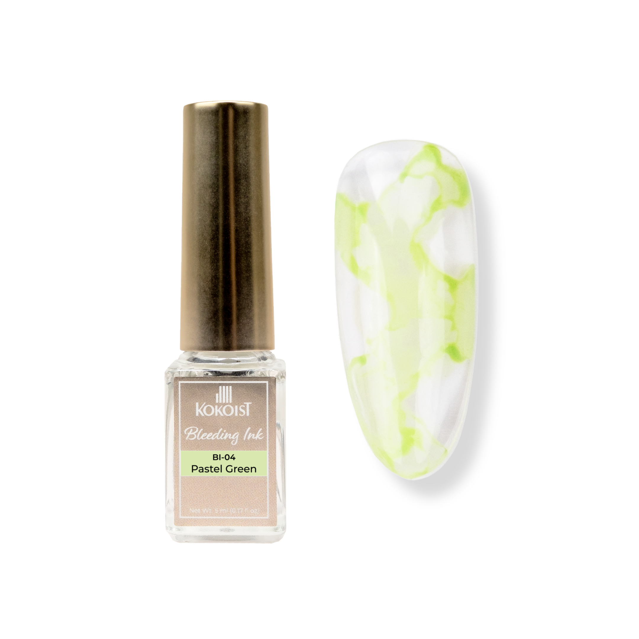 BI-04 Bleeding Ink Pastel Green