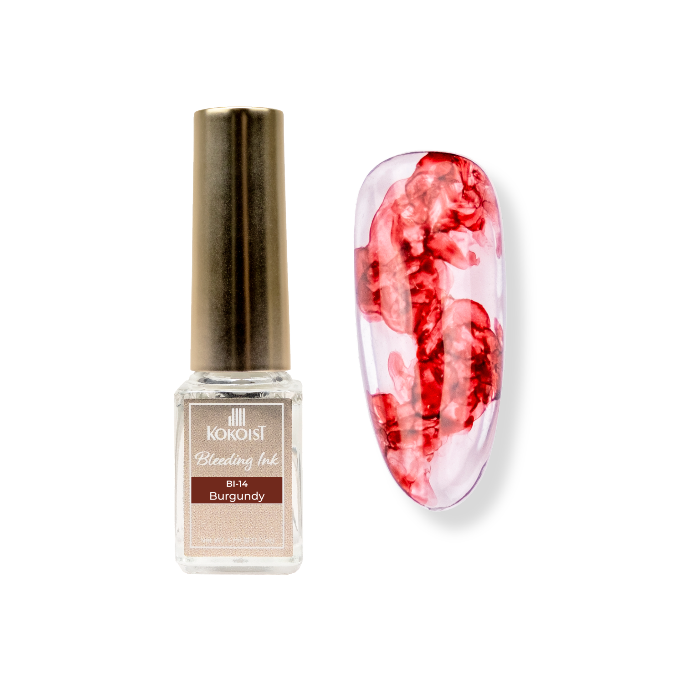 BI-14 Bleeding Ink Burgundy