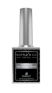 Bottle 'N Go Totally Glossy Non Wipe Top Coat Gel