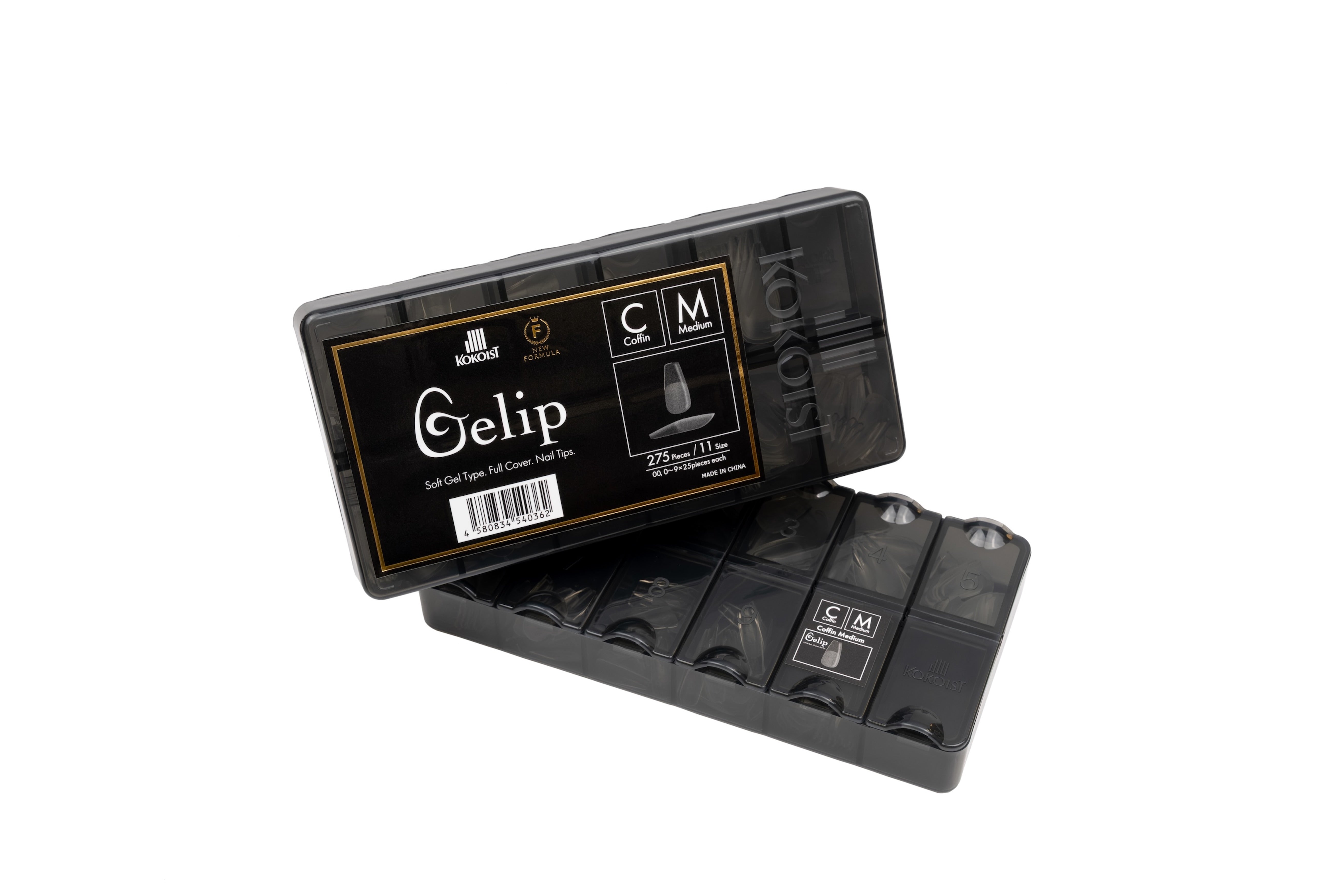 Coffin Medium Gelip Extensions (275 pcs)