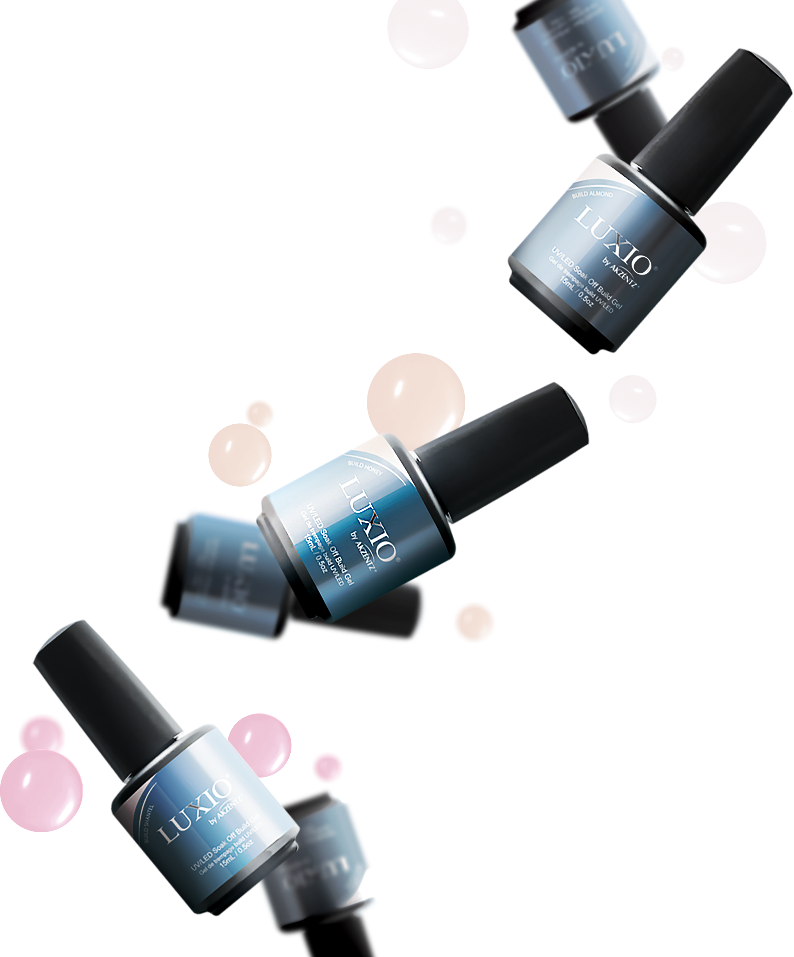 LUXIO STUDIO N°10 Collection 15ml Full Size x 3 Colors