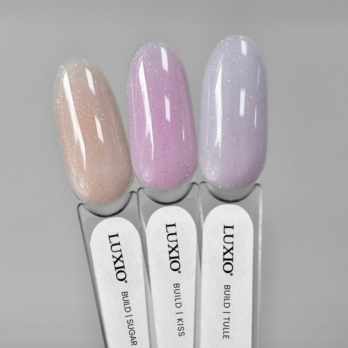 10 LUXIO BUILD 15ml Full Size - 9 Colors + 1 Clear