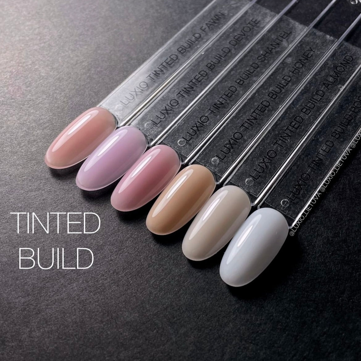 10 LUXIO BUILD 15ml Full Size - 9 Colors + 1 Clear