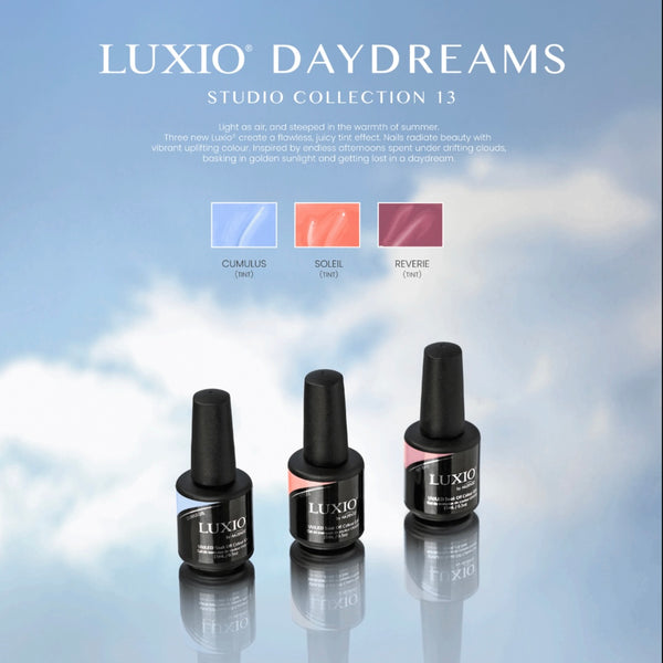LUXIO "DAYDREAM" Studio 13 Collection 15ml Full Size x 3 Colors (Pre-Order)
