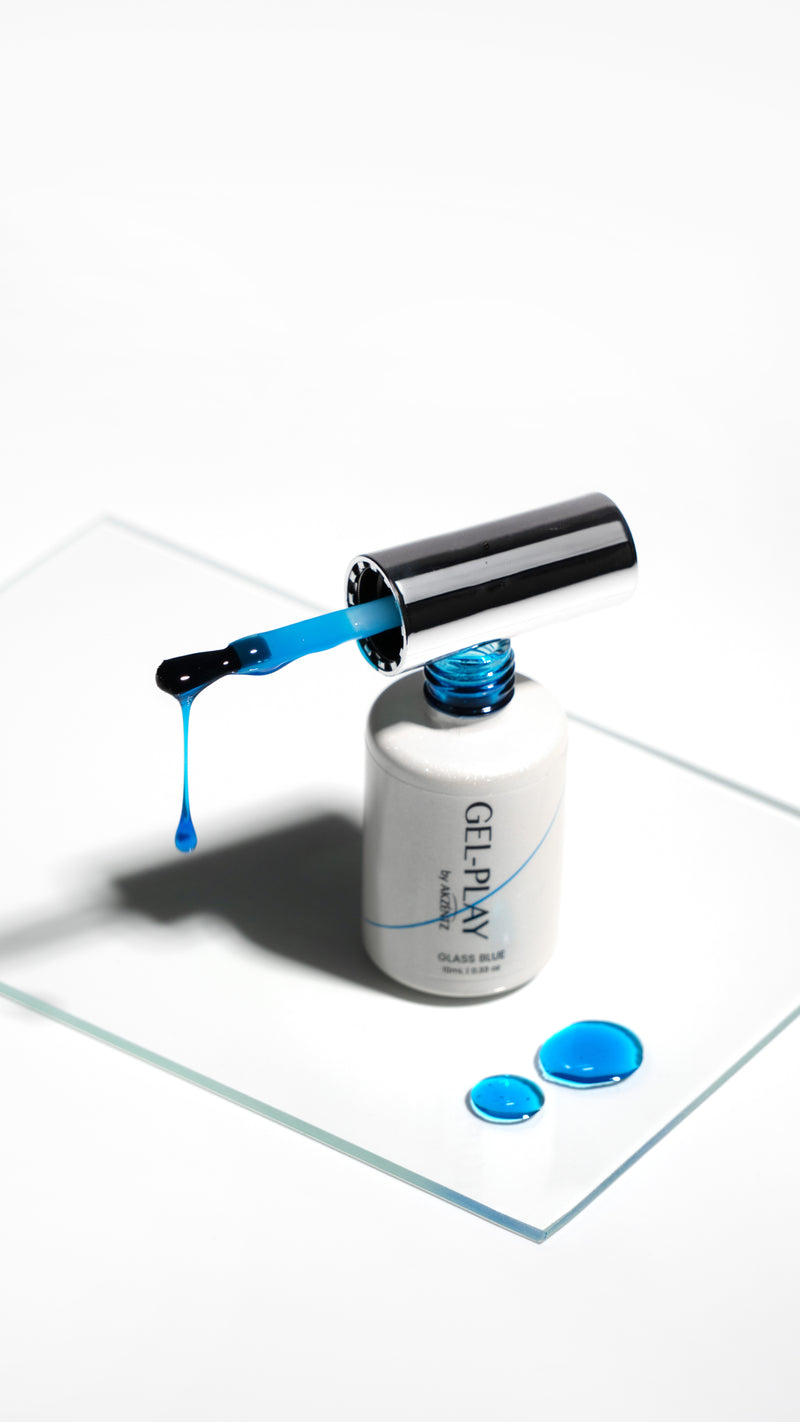 Gel Play GLASS BLUE 10ml Bottle (Pre-Order)