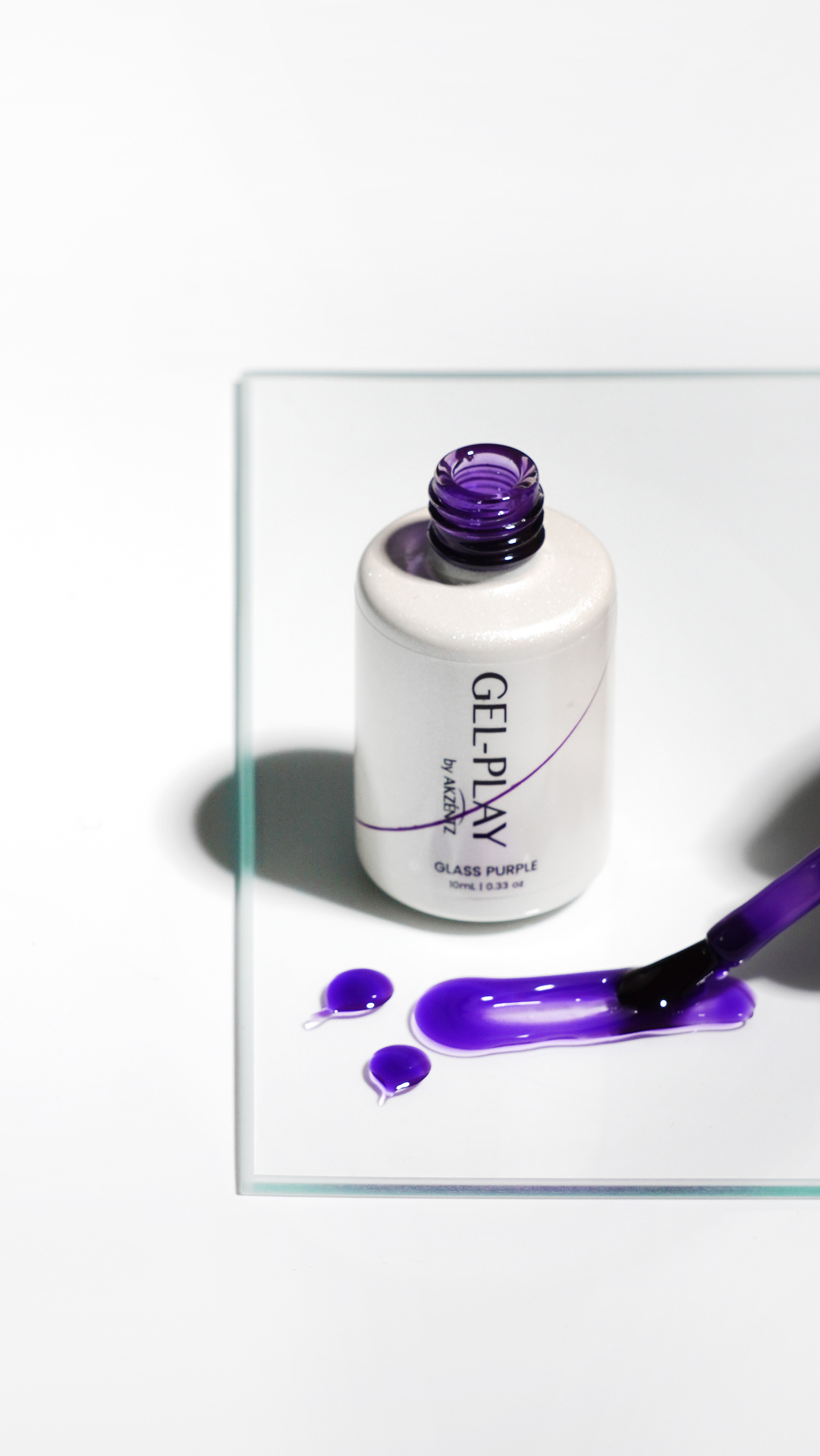 Gel Play GLASS PURPLE 10ml Bottle