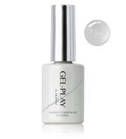 Gel Play MAGNETIC CLEAR SILVER 10ml Bottle