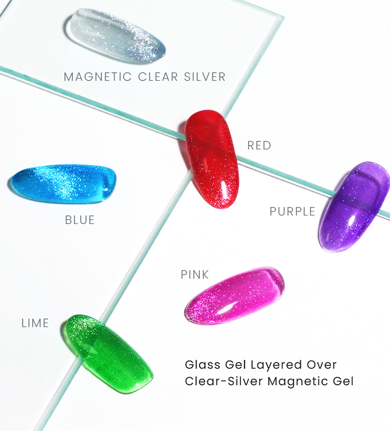 Gel Play Glass Series 1 + Gel Play Magnetic Gel with A Magnetic Wand Set (Pre-Order)