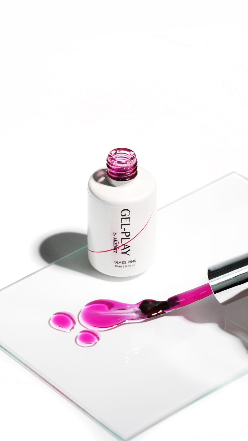 Gel Play GLASS PINK 10ml Bottle (Pre-Order)