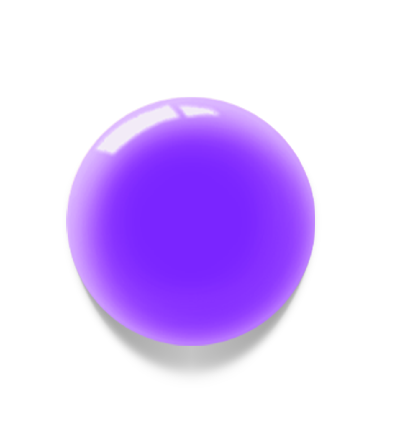 Gel Play GLASS PURPLE 10ml Bottle