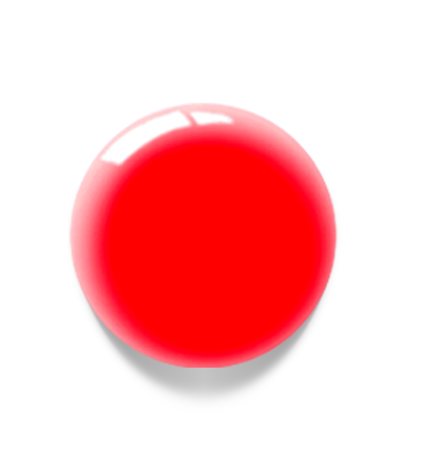 Gel Play GLASS RED 10ml Bottle