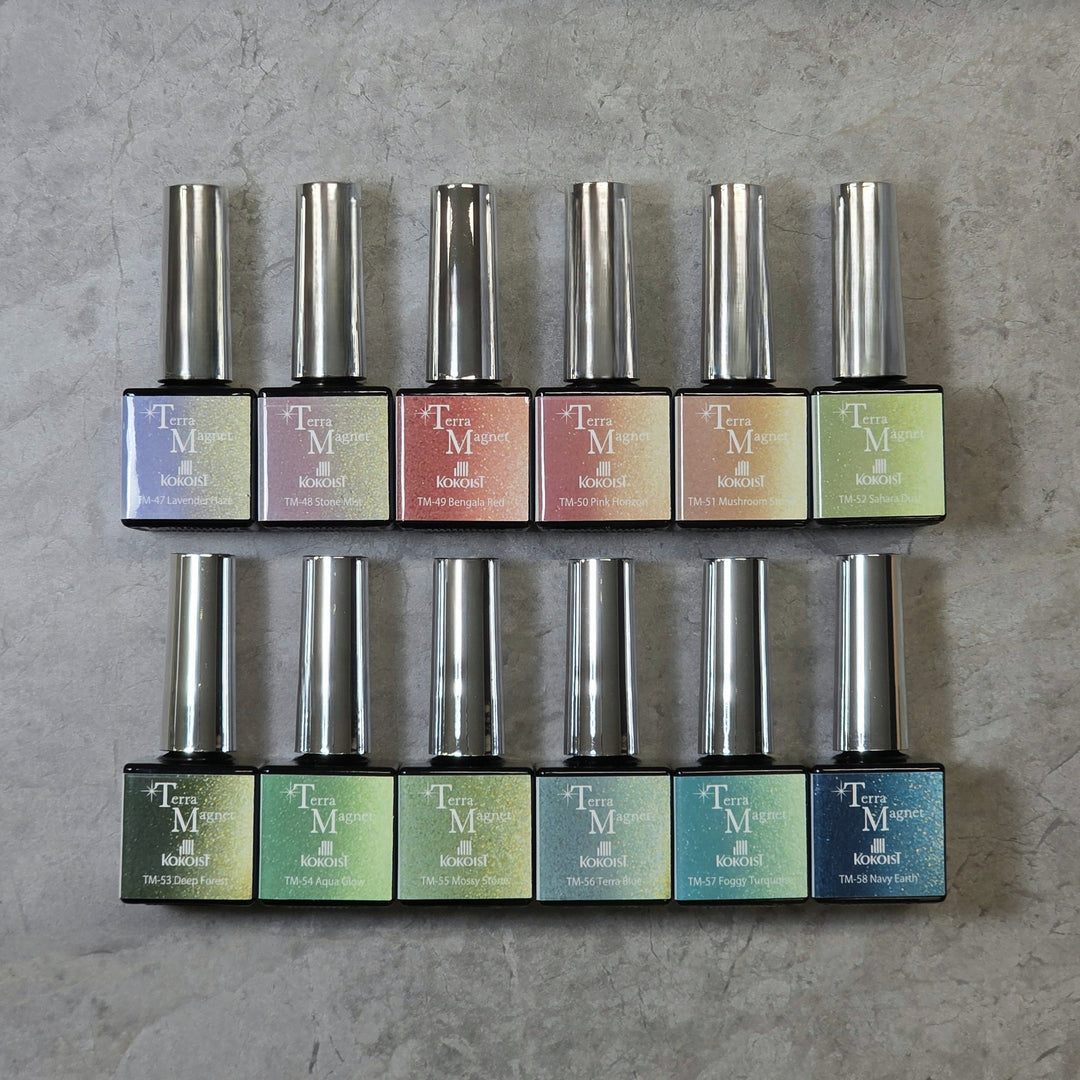 Terra Magnet Gel Set / 10ml Bottle x 12 Bottles – GELLIPOP®