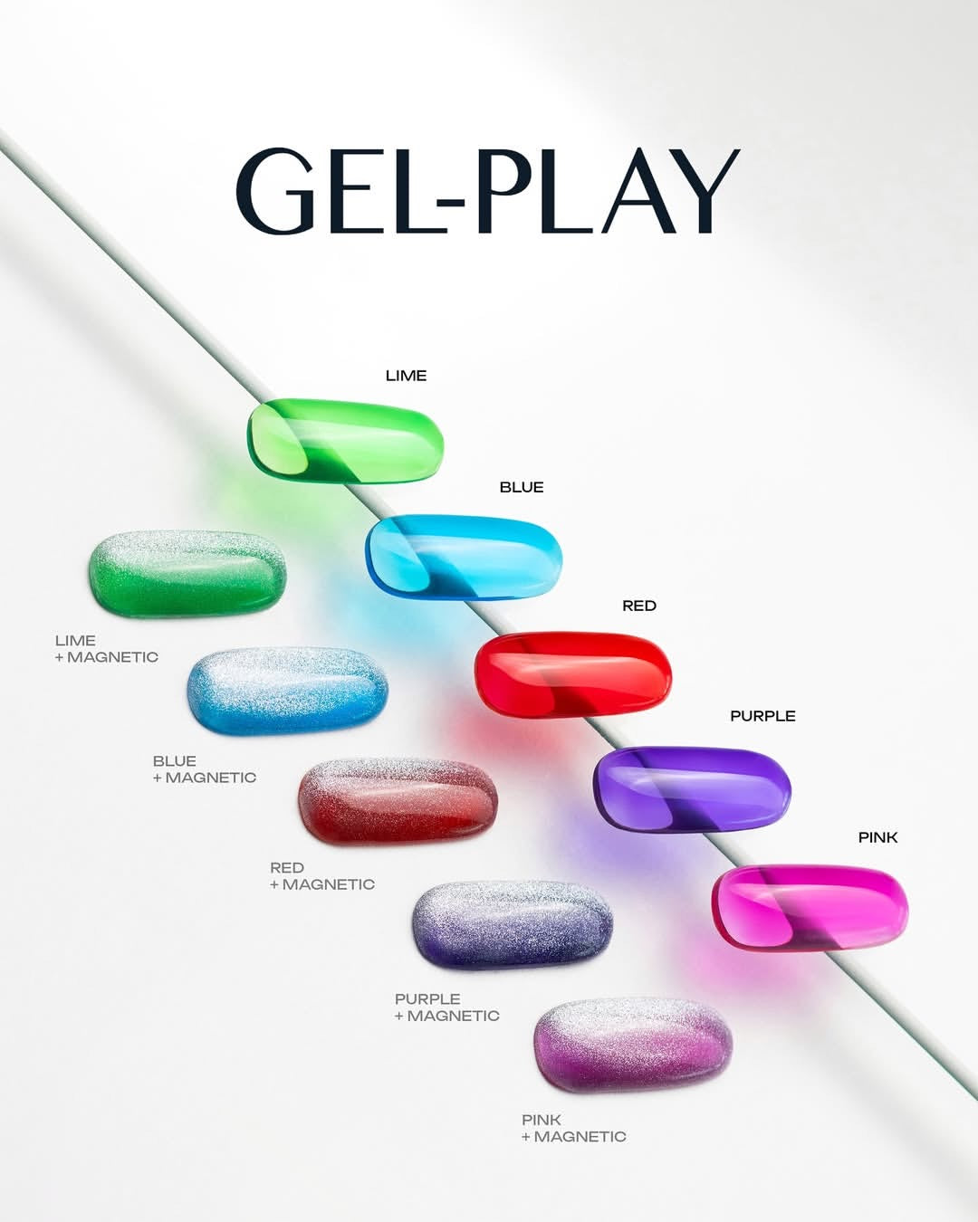 Gel Play Glass Series 1 + Gel Play Magnetic Gel with Wand Set