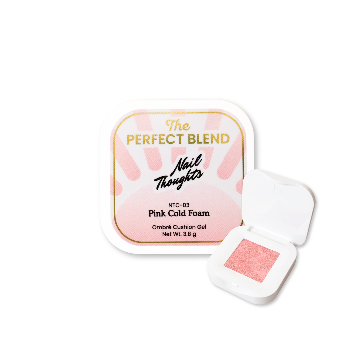 NTC-03 Pink Cold Foam | Nail Thoughts The Perfect Blend Ombré Cushion Gel