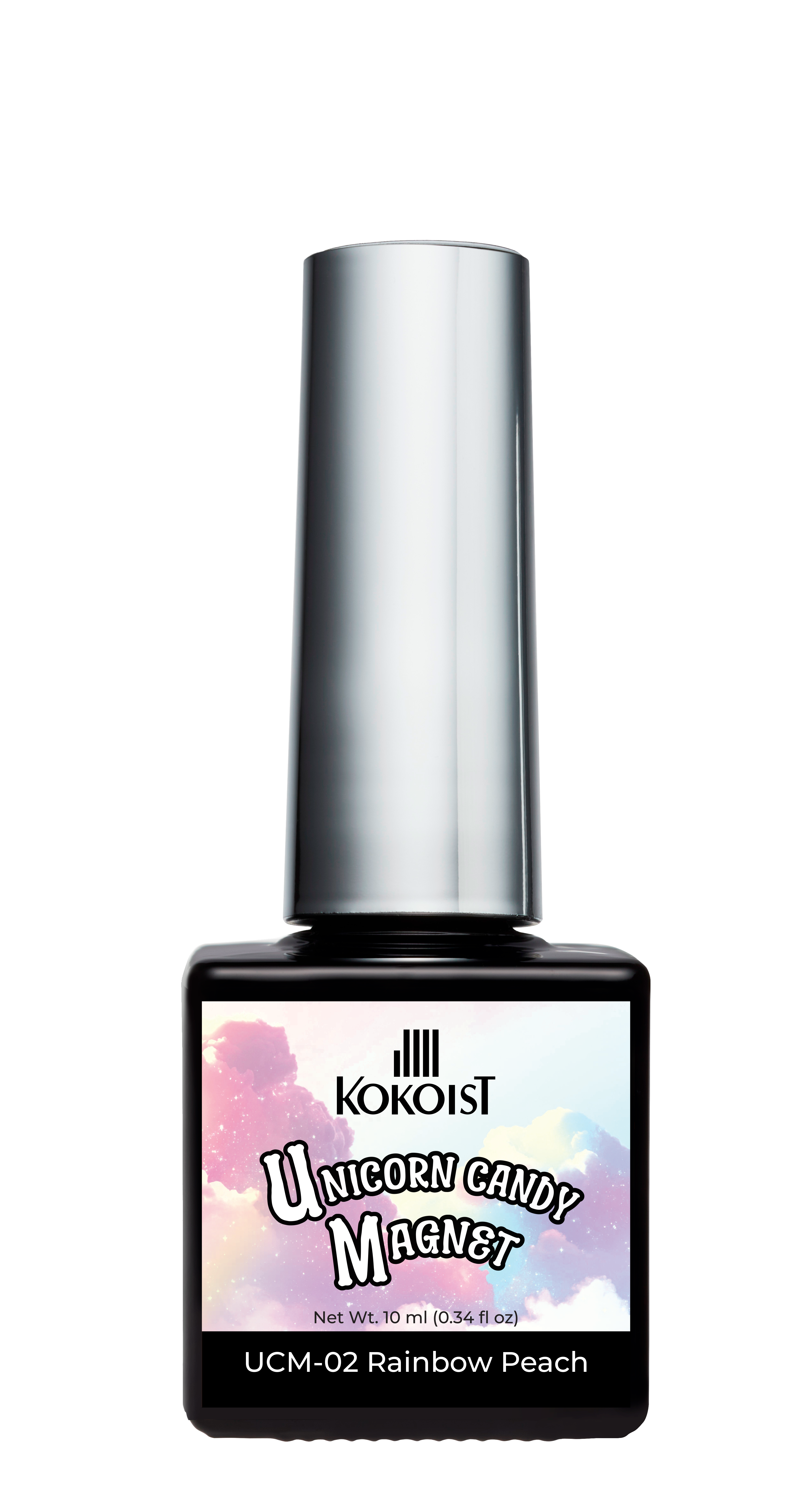 Unicorn Candy Magnet UCM-02 Rainbow Peach / 10ml Bottle