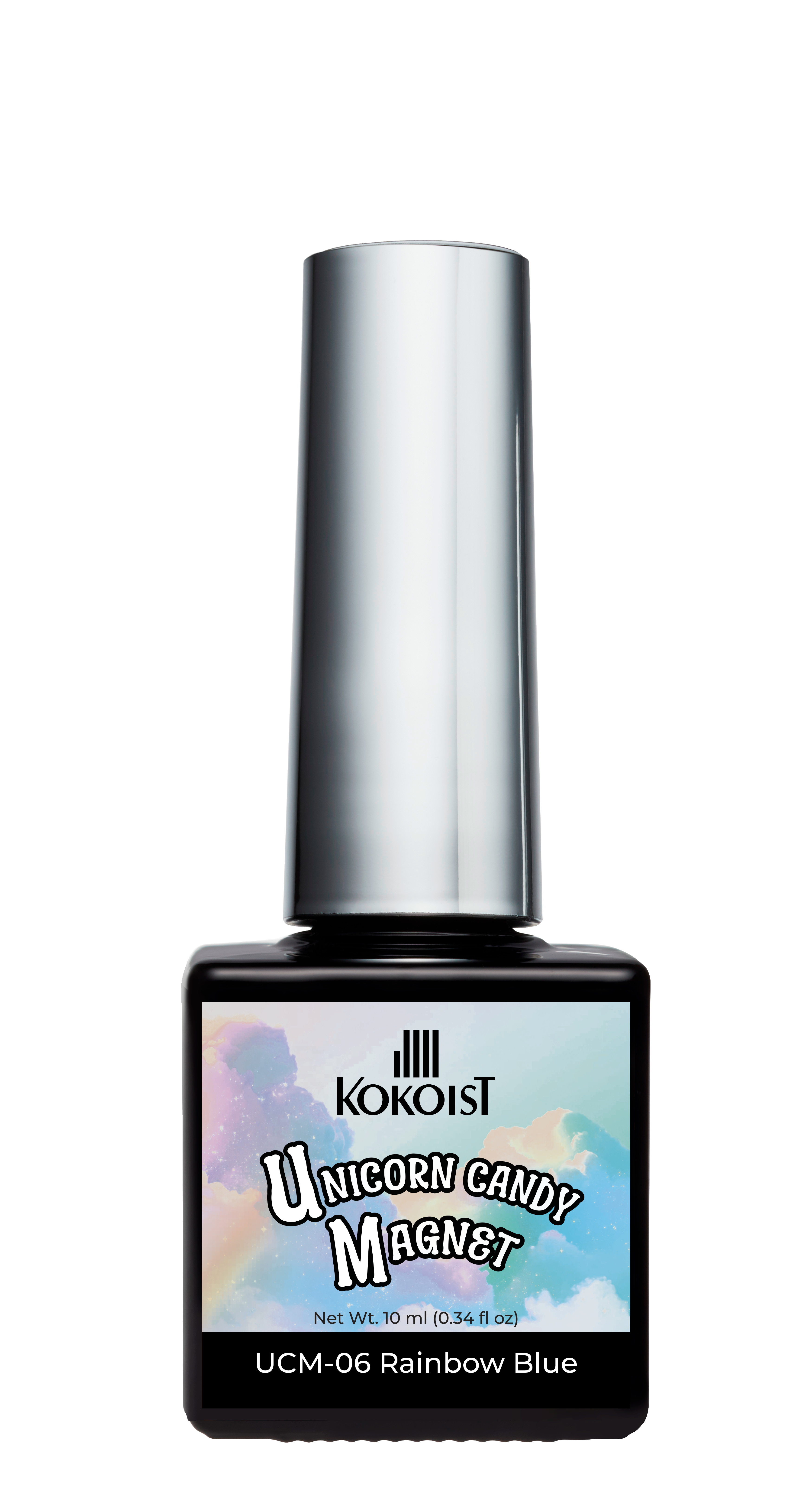 Unicorn Candy Magnet UCM-06 Rainbow Blue / 10ml Bottle