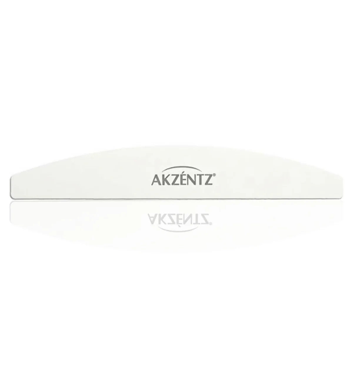7" White Curved File 100/180