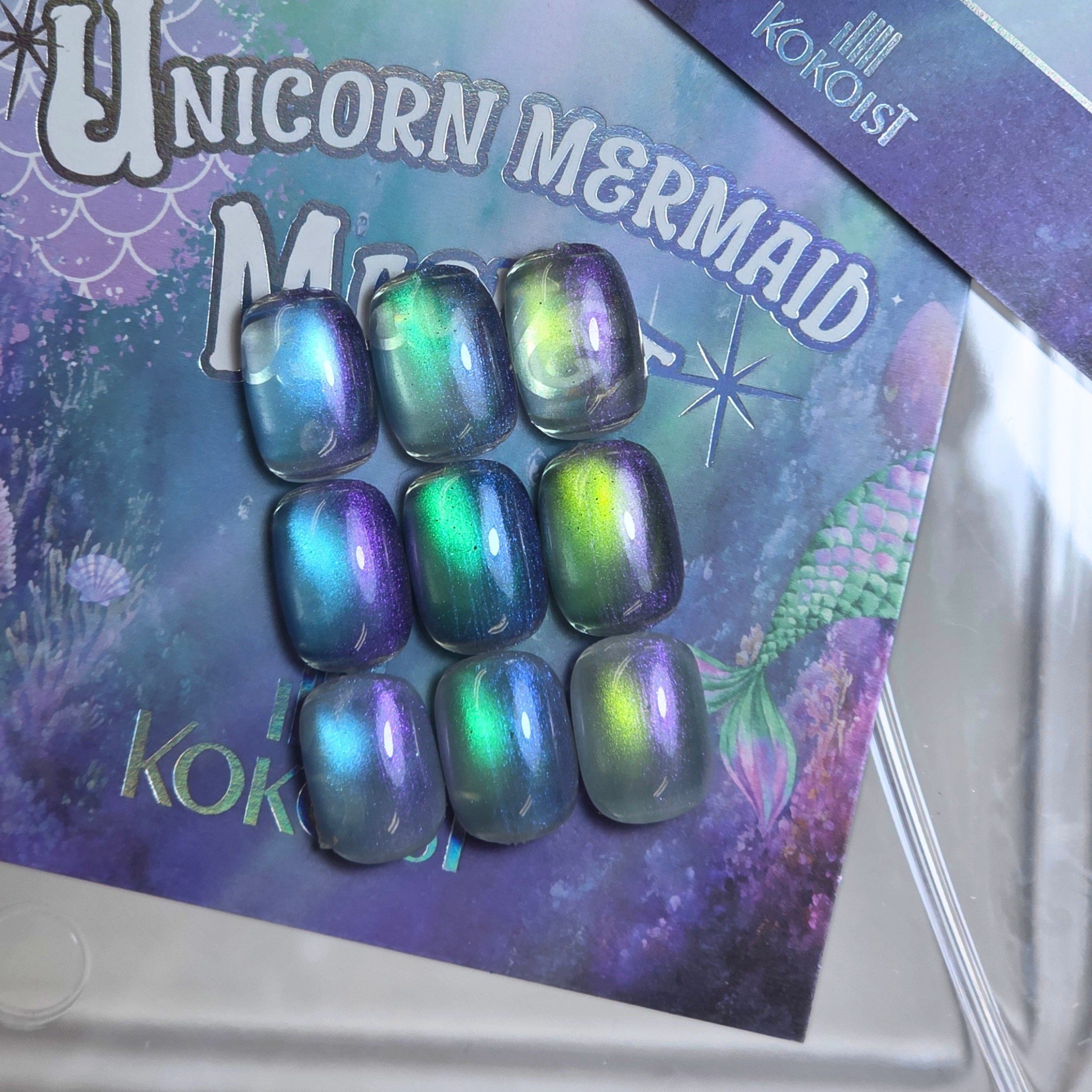 Unicorn Mermaid Magnet Gel Set