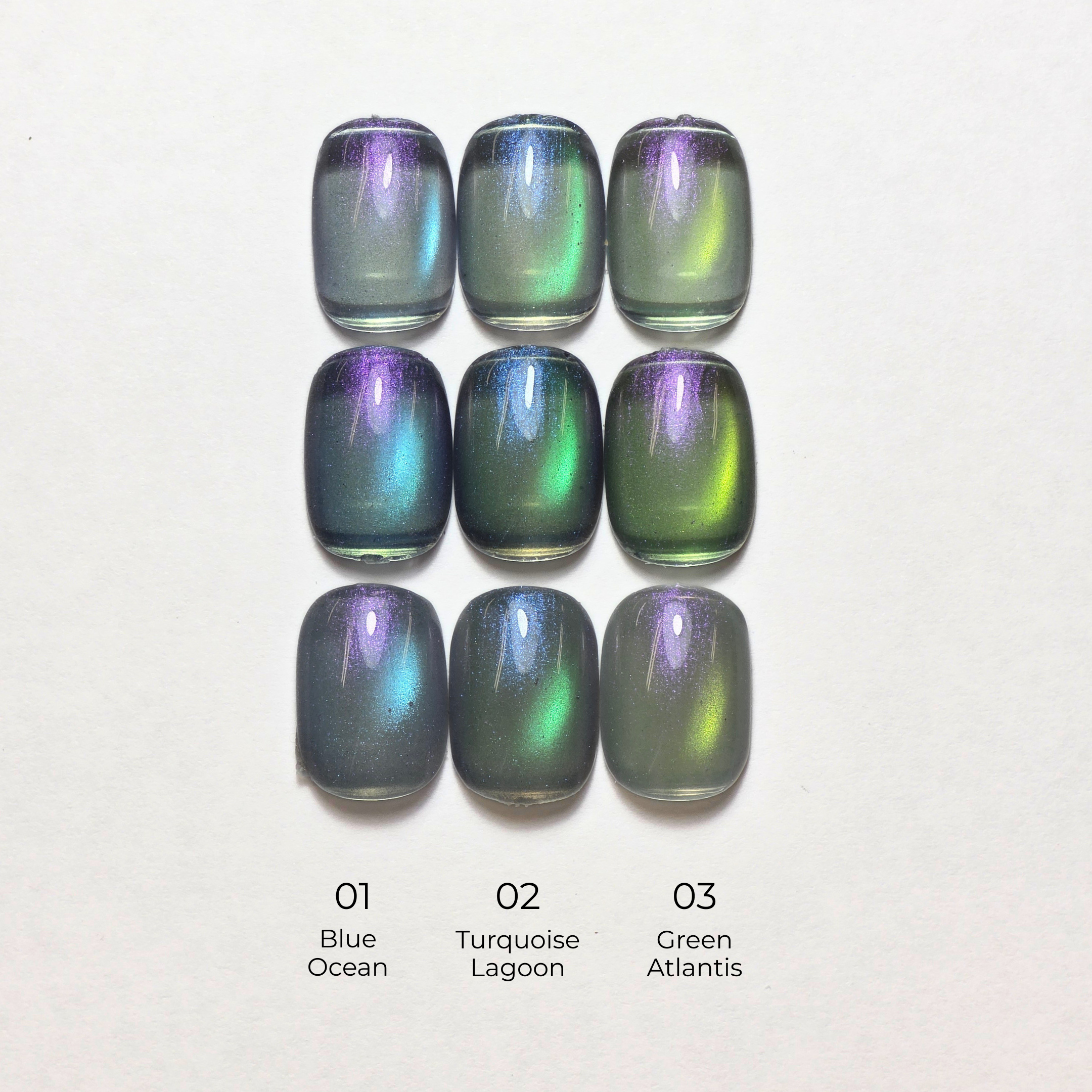 Unicorn Mermaid Magnet Gel Set
