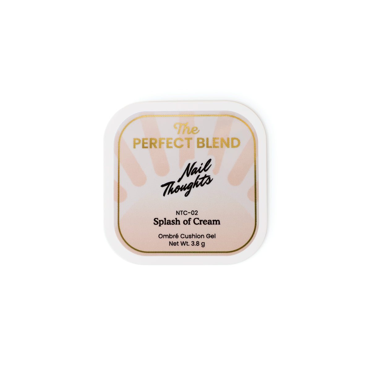 NTC-02 Splash of Cream | Nail Thoughts The Perfect Blend Ombré Cushion Gel
