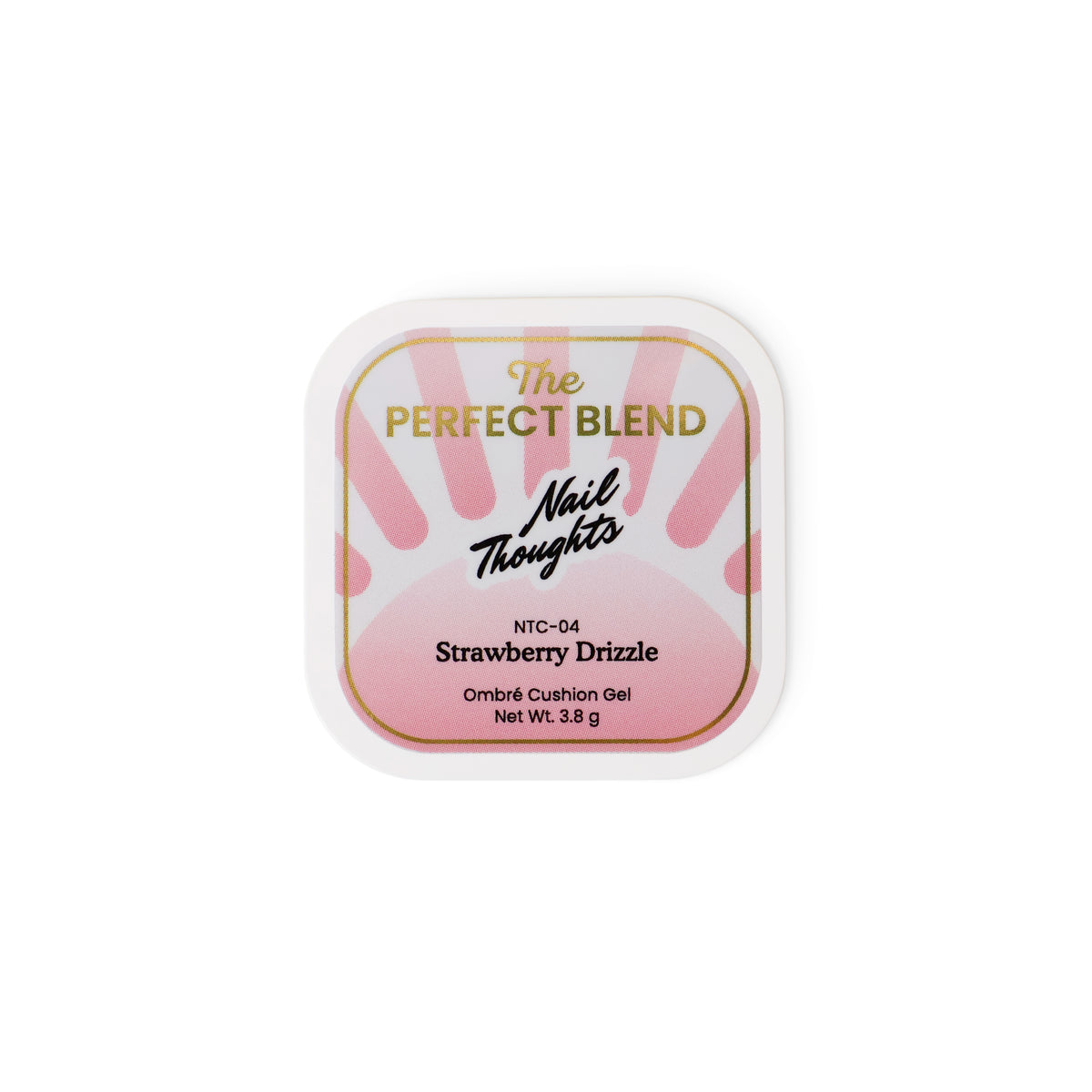 NTC-04 Strawberry Drizzle | Nail Thoughts The Perfect Blend Ombré Cushion Gel
