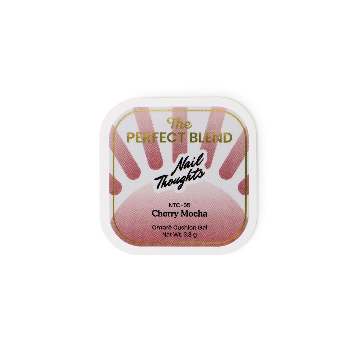 NTC-05 Cherry Mocha | Nail Thoughts The Perfect Blend Ombré Cushion Gel
