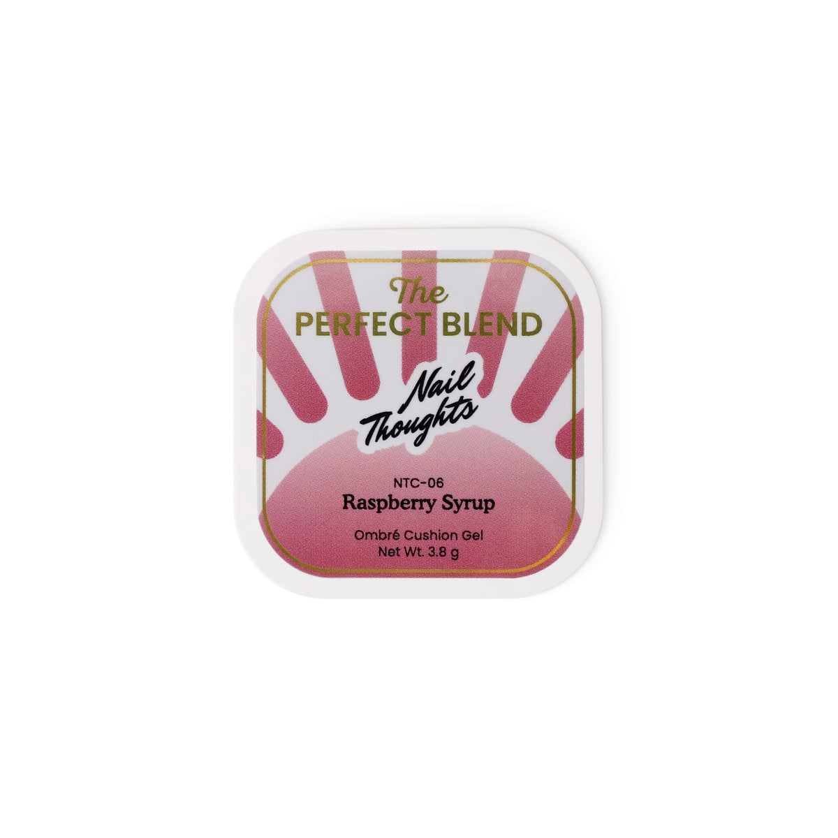 NTC-06 Raspberry Syrup | Nail Thoughts The Perfect Blend Ombré Cushion Gel