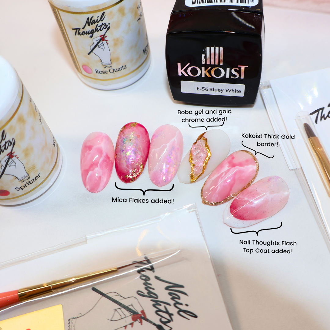 Nail Thoughts Rose Quartz Design Kit