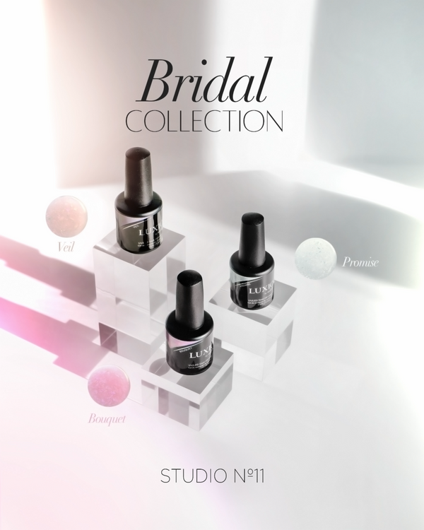 LUXIO STUDIO N°11 BRIDAL Collection 15ml Full Size x 3 Colors (PRE-ORDER)