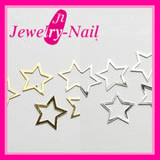 Metal Star 6.4mm x 6.4mm Gold