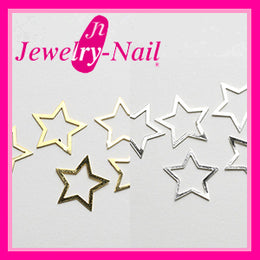 Metal Star 6.4mm x 6.4mm Gold