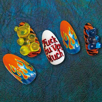 TSUMEKIRA BRITNEYTOKYO PRODUCT 7 BLAZY BLUE NO-BTK-119