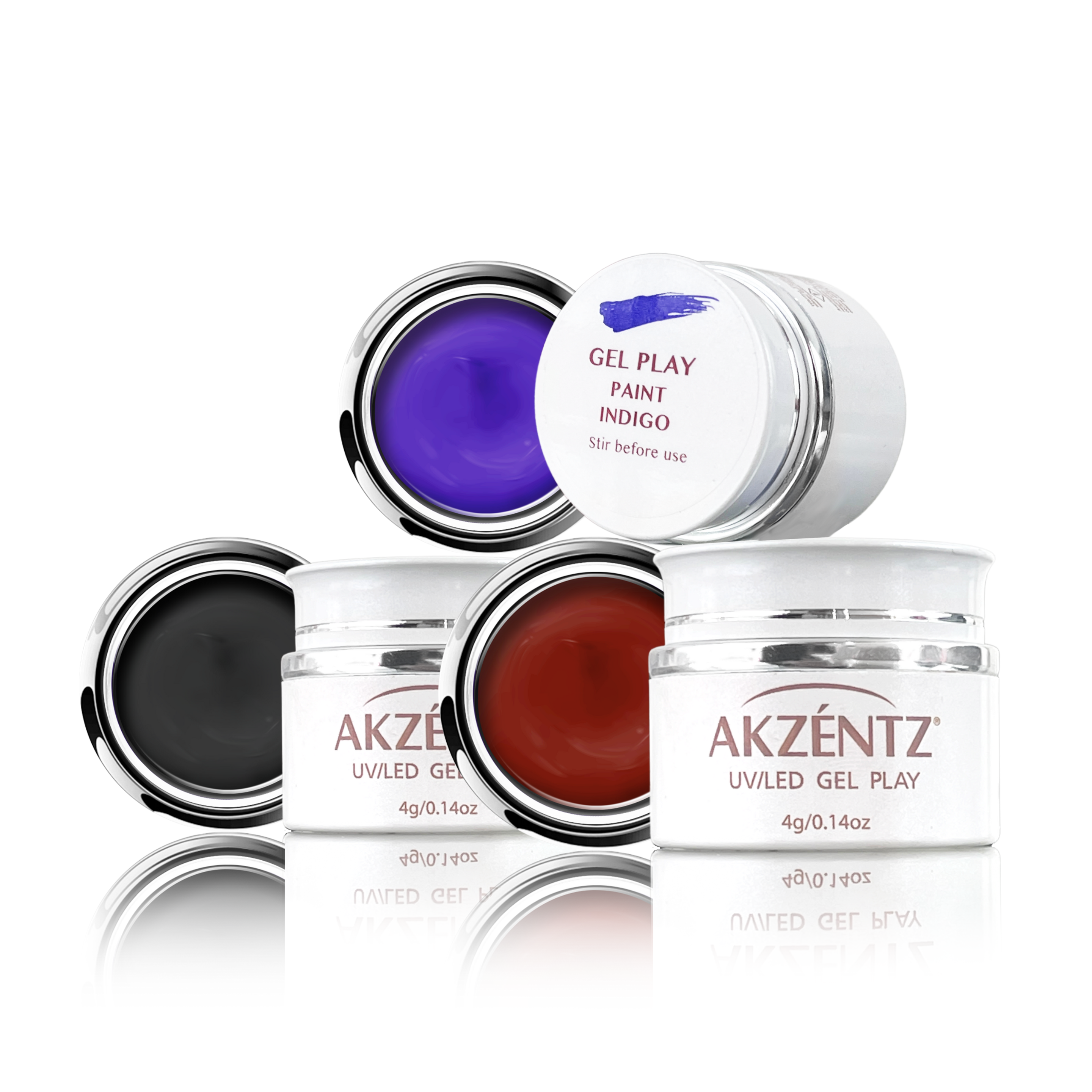 GEL PLAY Paint Winter's Eve 4g Full Size x 3