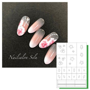 AIRTEX MASKING STENCIL NUANCE FLOWER ARY-GM-16