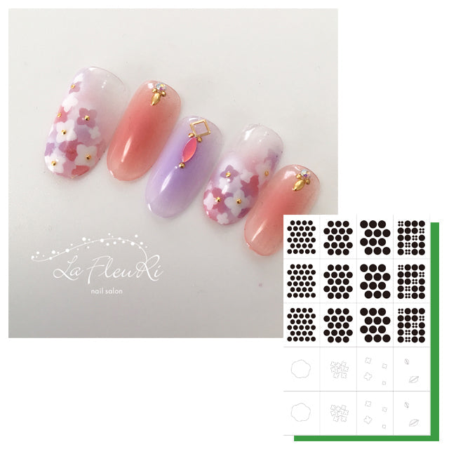 AIRTEX MASKING STENCIL RAIN ARY-GM-07