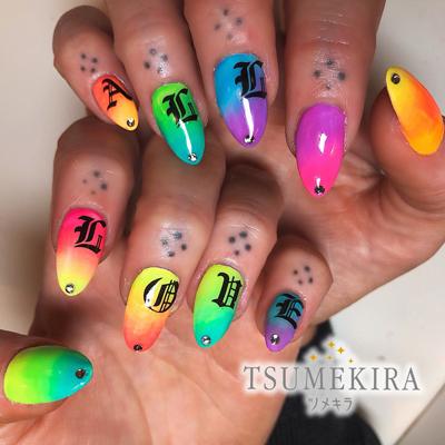 TSUMEKIRA BRITNEYTOKYO PRODUCT CHOLA GLAMOUR 2 BLACK NN-BTK-116