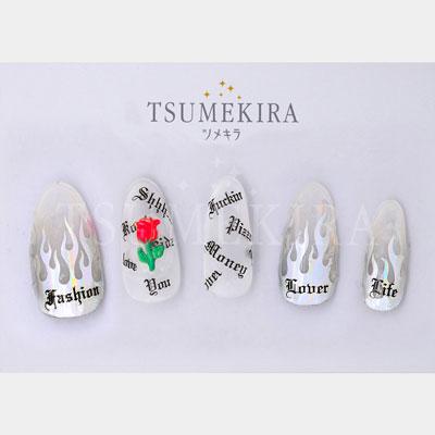 TSUMEKIRA BRITNEYTOKYO PRODUCT 7 BLAZY SILVER NO-BTK-121
