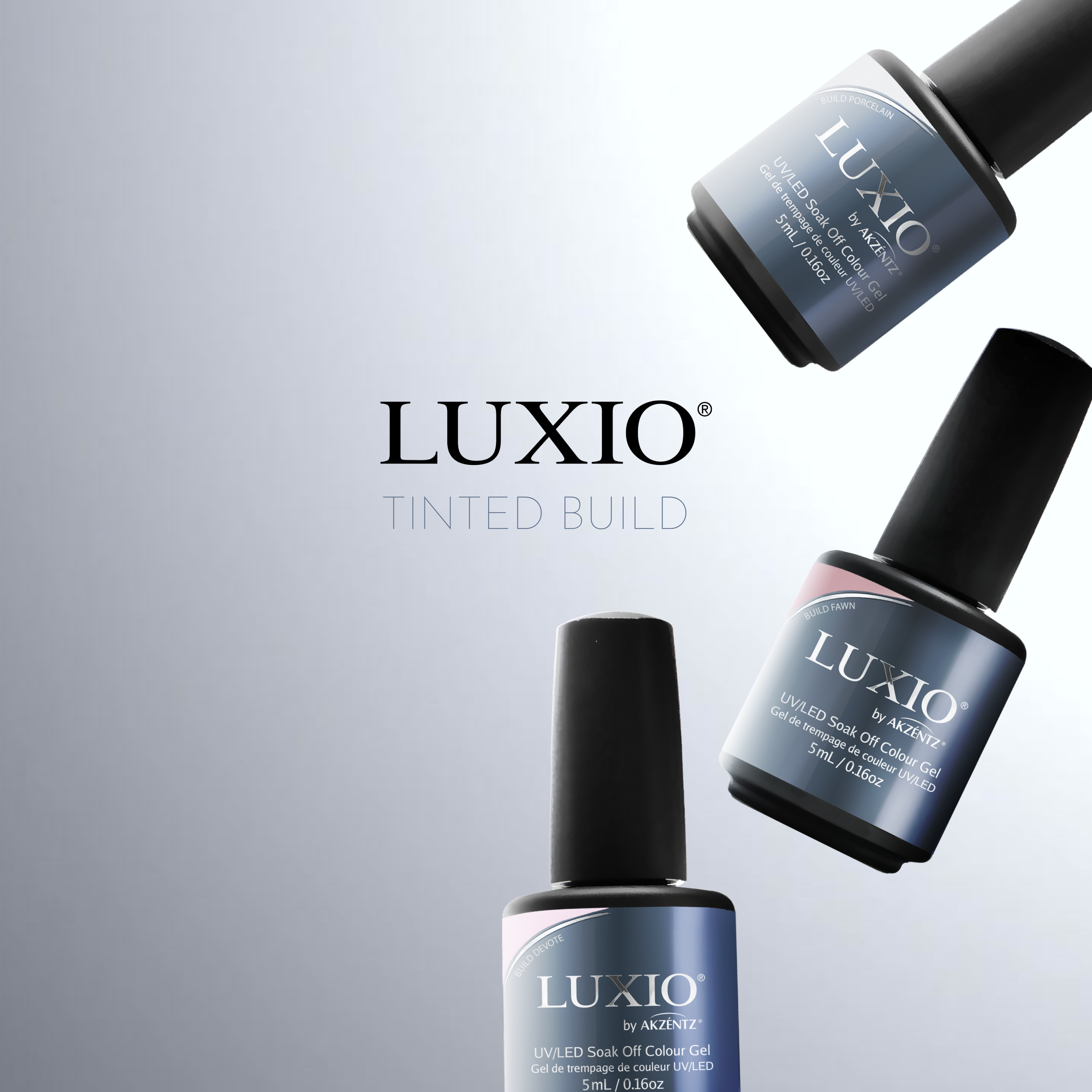 LUXIO STUDIO N°9 Collection 5ml Mini Size x 3 Colors