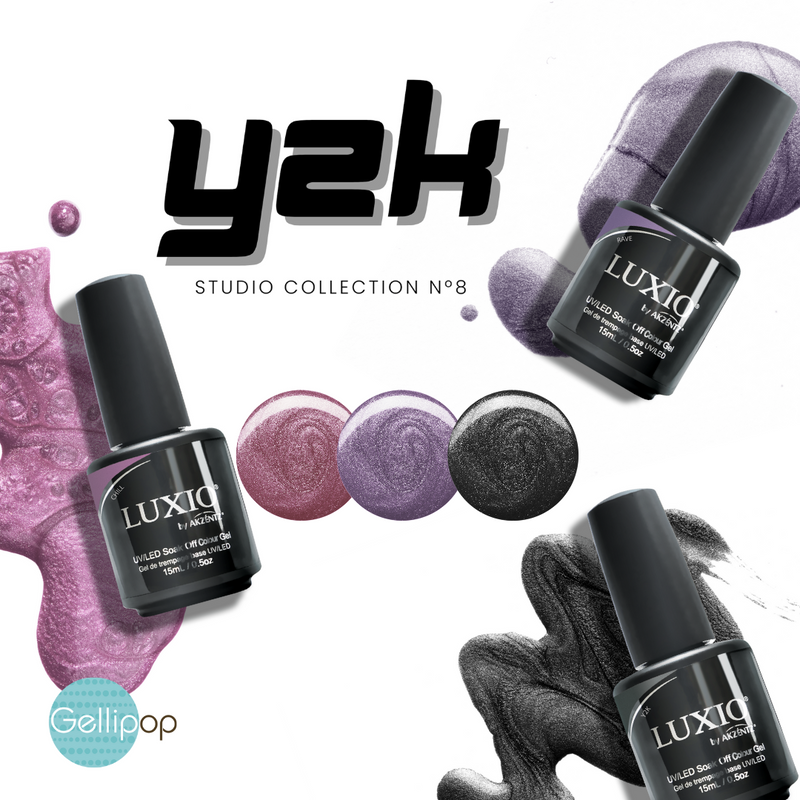 LUXIO STUDIO N°8 Collection 15ml Full Size x 3 Colors
