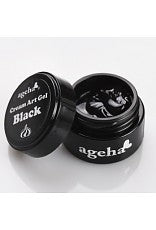 Ageha Cream Art Gel Black [Jar]