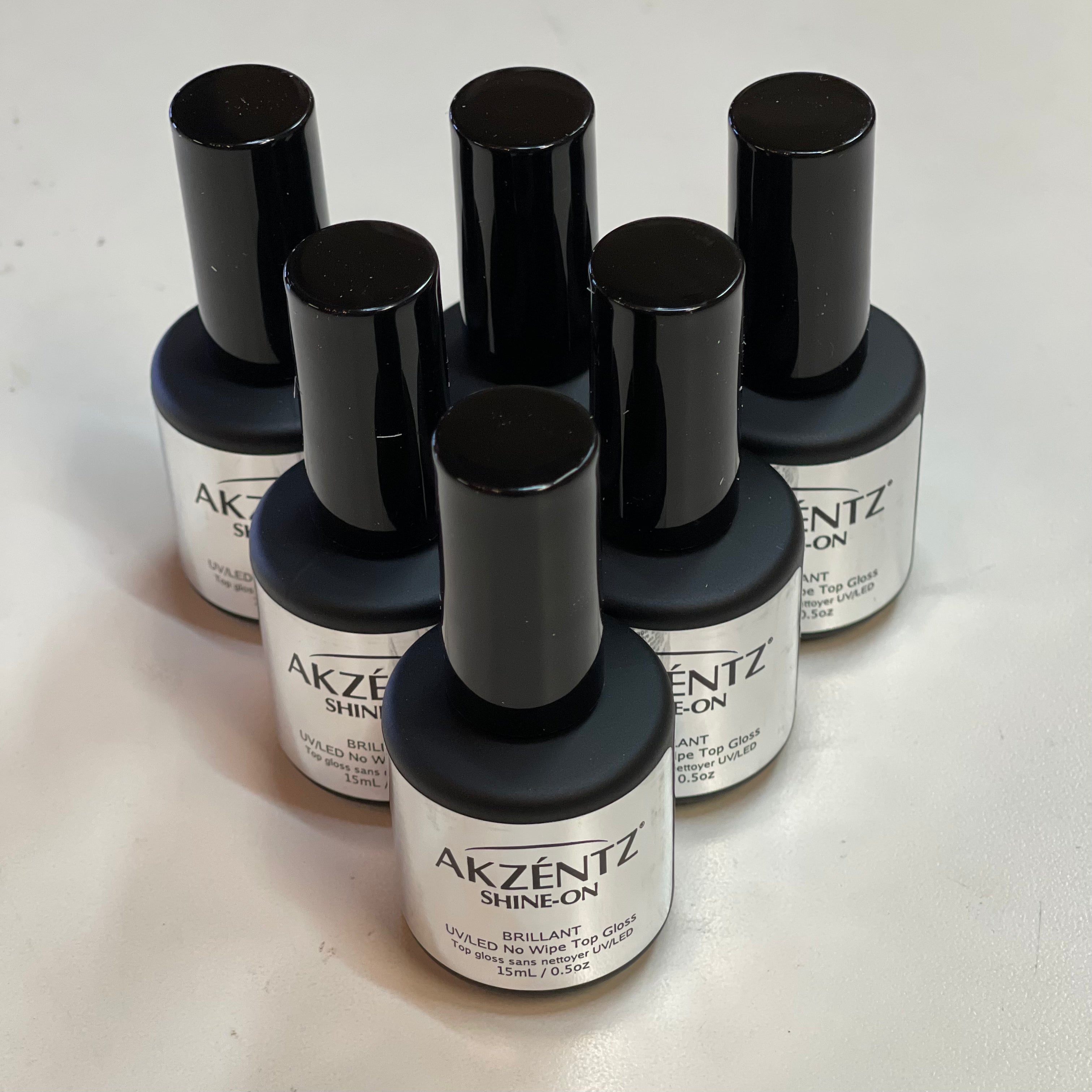 6 Bottles Shine-On 15ml Full Size (Check DIAMOND SHINE-ON)